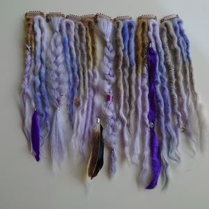 Custom Clip-In Wool Dreadlocks Order